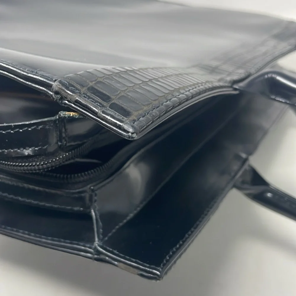 Made in Italy Briefcase Tote🖤